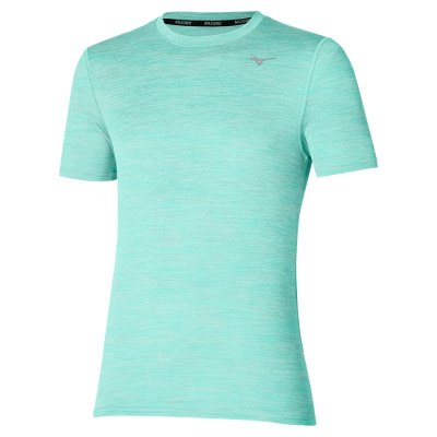 Camisa Mizuno Impulse Core Hombre Turquesa Claro - Chile M319LBAYPS